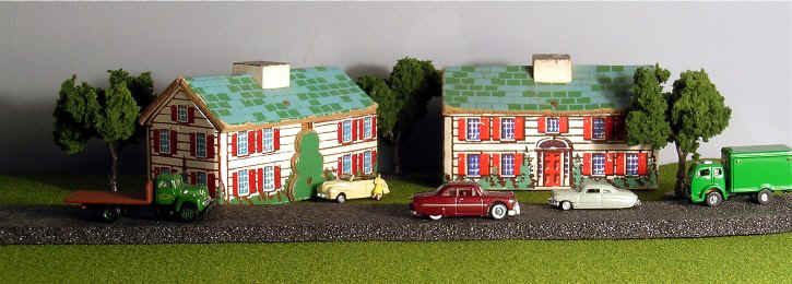 My Vintage Colonial Playsteel Dollhouse from the 1940s - Hooked on Houses