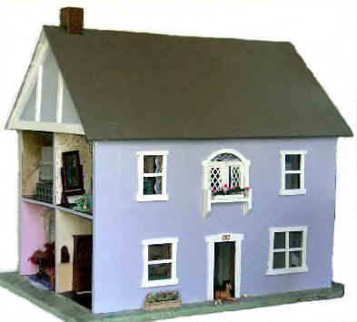 My Vintage Colonial Playsteel Dollhouse from the 1940s - Hooked on Houses
