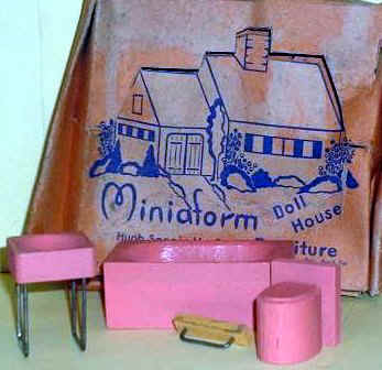 My Vintage Colonial Playsteel Dollhouse from the 1940s - Hooked on Houses